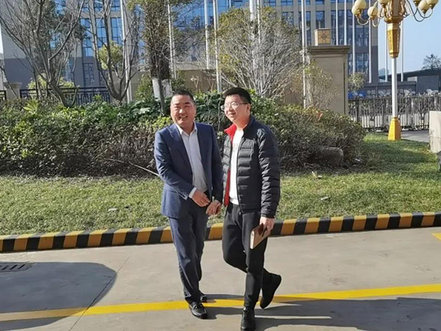 新春伊始，龙湾区空港管委会向导率队莅临集团走访慰问